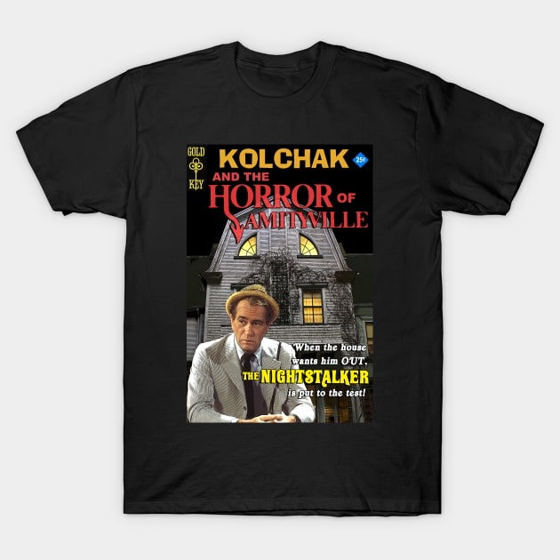 Kolchak and the Amityville Horror T-Shirt by woodsman